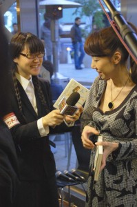 のんちゃん取材